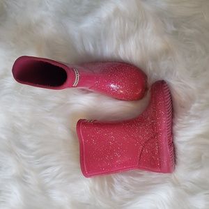 GUC Hunter Rain starcloud boots toddler girls sz 9